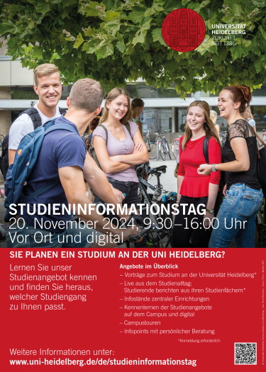 Studieninformationstag Plakat