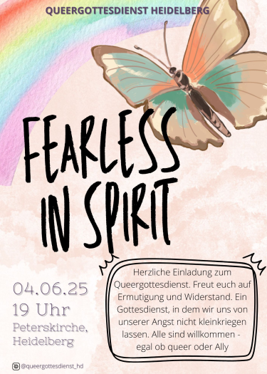 Plakat Queergottesdienst
